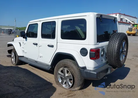 2020 Jeep Wrangler Unlimited Sahara 4X4 from USA, damaged, VIN 1C4HJXEN1LW152769